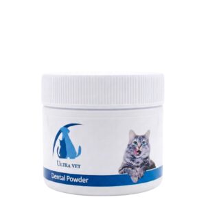 אולטרה וט אבקת שיניים לחתולים - Ultra Vet Dental Powder