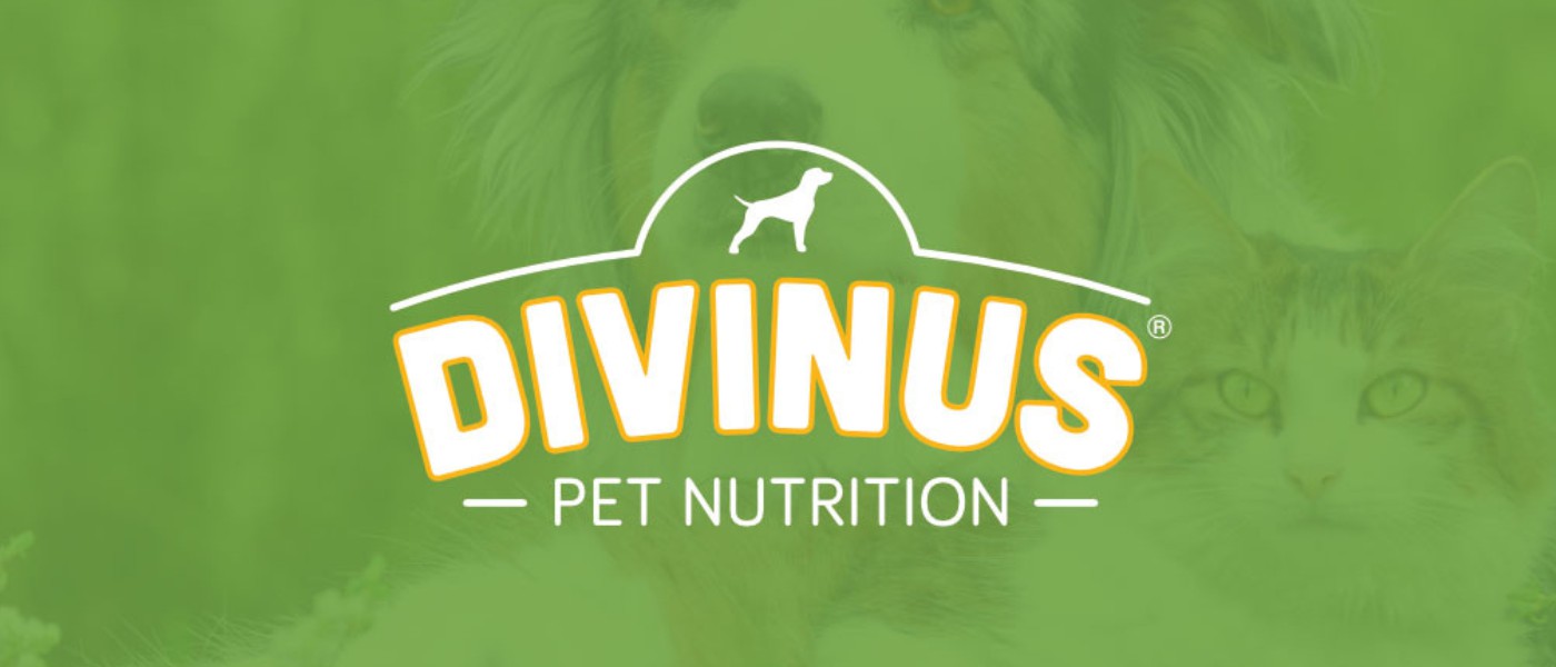 באנר מותג מזון לחיות דיווינוס - Divinus Pet Food
