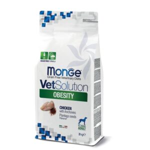 מזון רפואי לכלב מונג' וט סולושן אוביסיטי - Monge VetSolution Obesity Grain Free