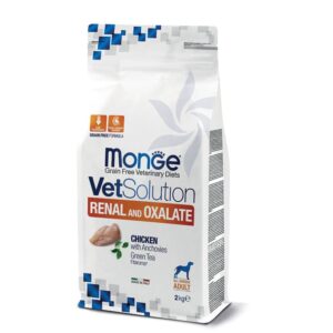 אוכל רפואי לכליות לכלב מונג' רנל Monge VetSolution Renal and Oxalate ללא דגנים