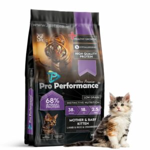 שק מזון 15 ק"ג לגורי חתולים של פרו פרפורמנס